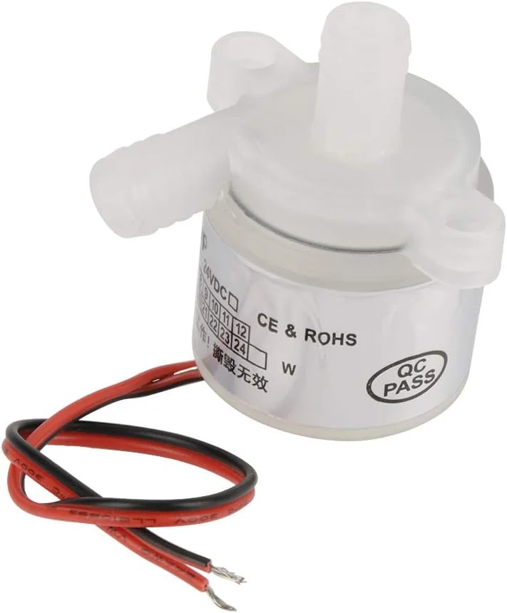 TOPINCN 1 pcs Brushless Ultra-Quiet Waterproof White Mini