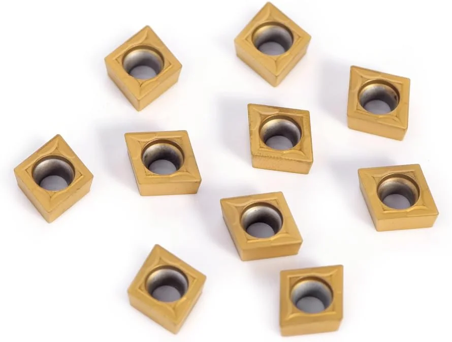 TOPINCN 10pcs CNC Carbide Tips Inserts Blade Cutter