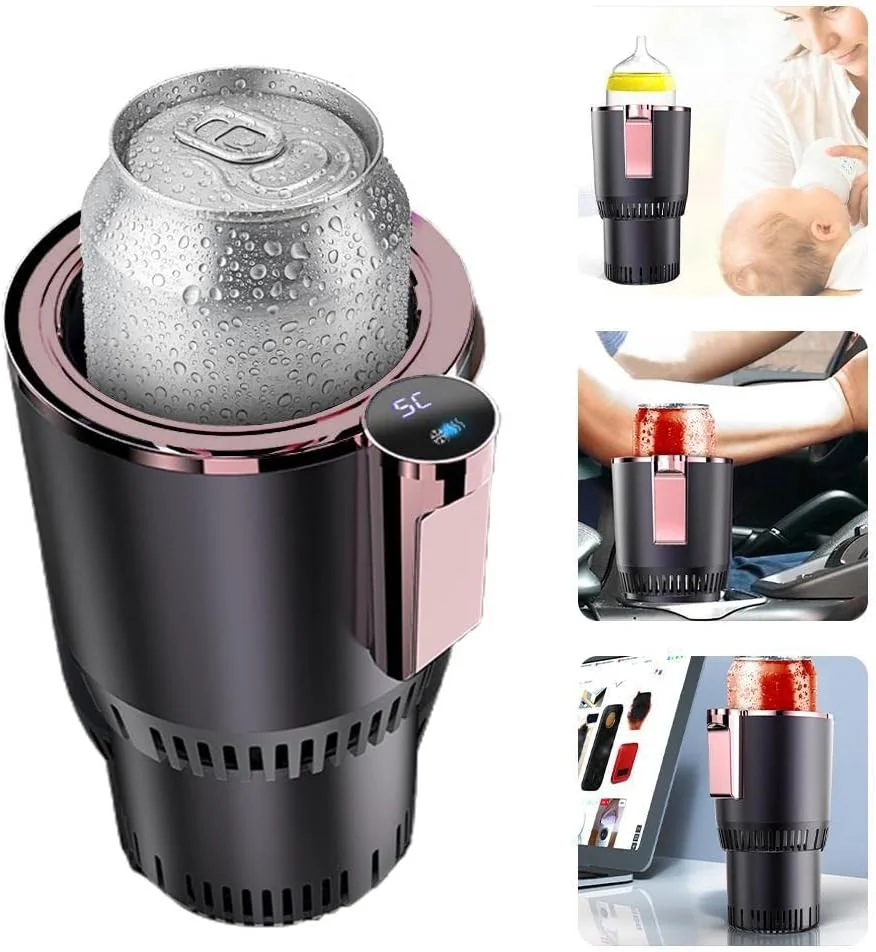 TOPINCN 2-in-1 Car Cup Warmer Cooler, Smart Car