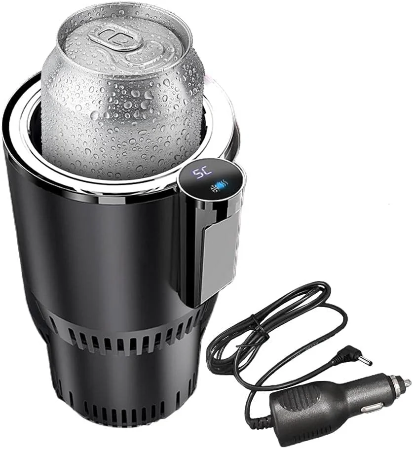 TOPINCN 2-in-1 Car Cup Warmer Cooler, Smart Car Cup