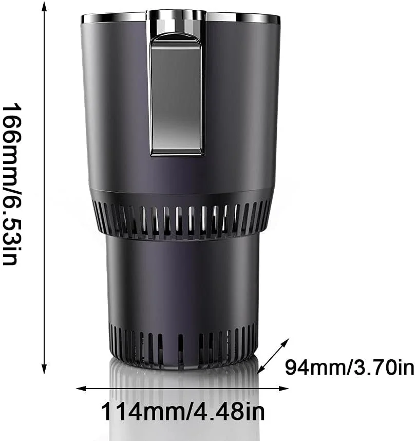 TOPINCN 2-in-1 Car Cup Warmer Cooler, Smart Car Cup