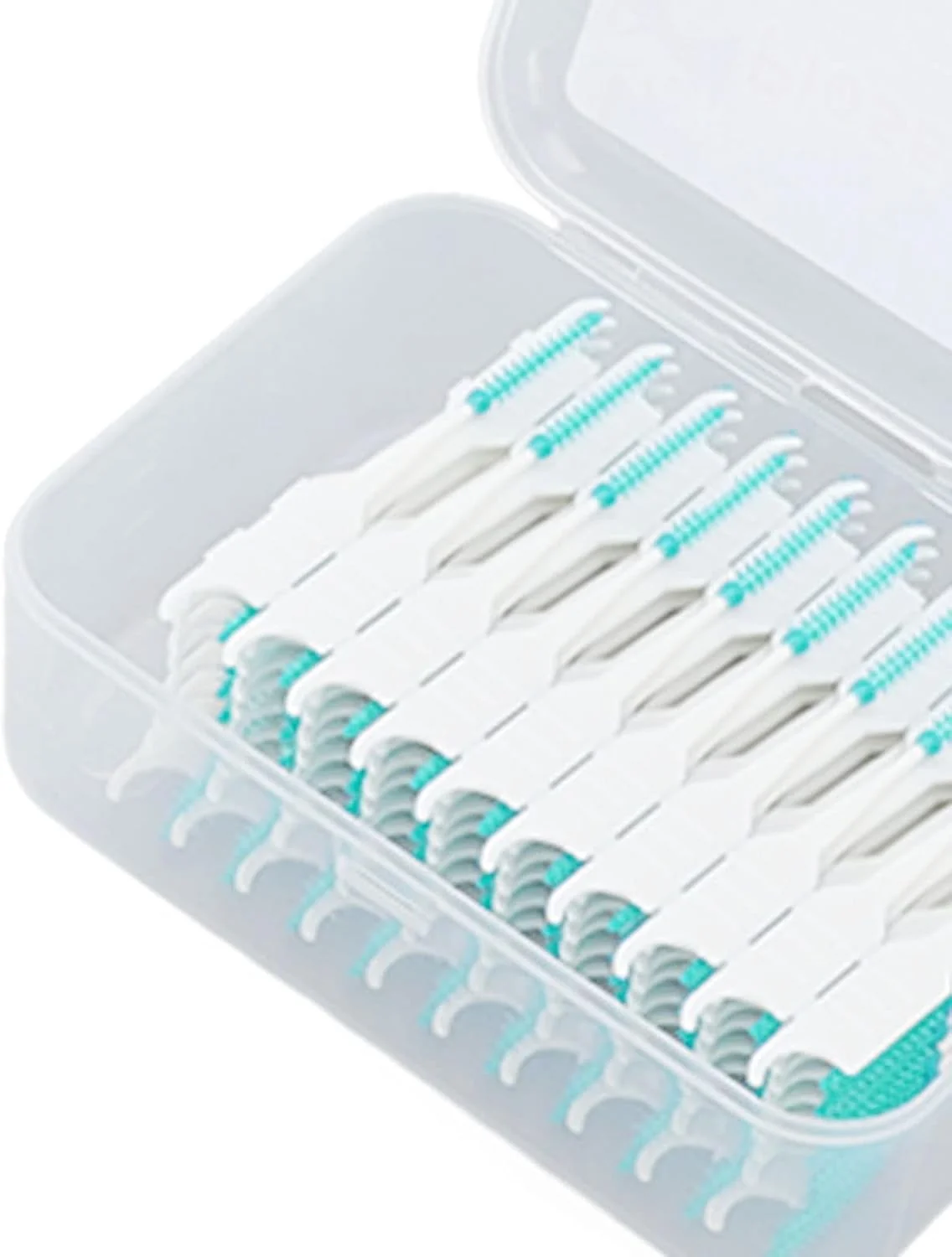 TOPINCN 200Pcs Interdental Brush, Toothpick Flossing Tooth Tool