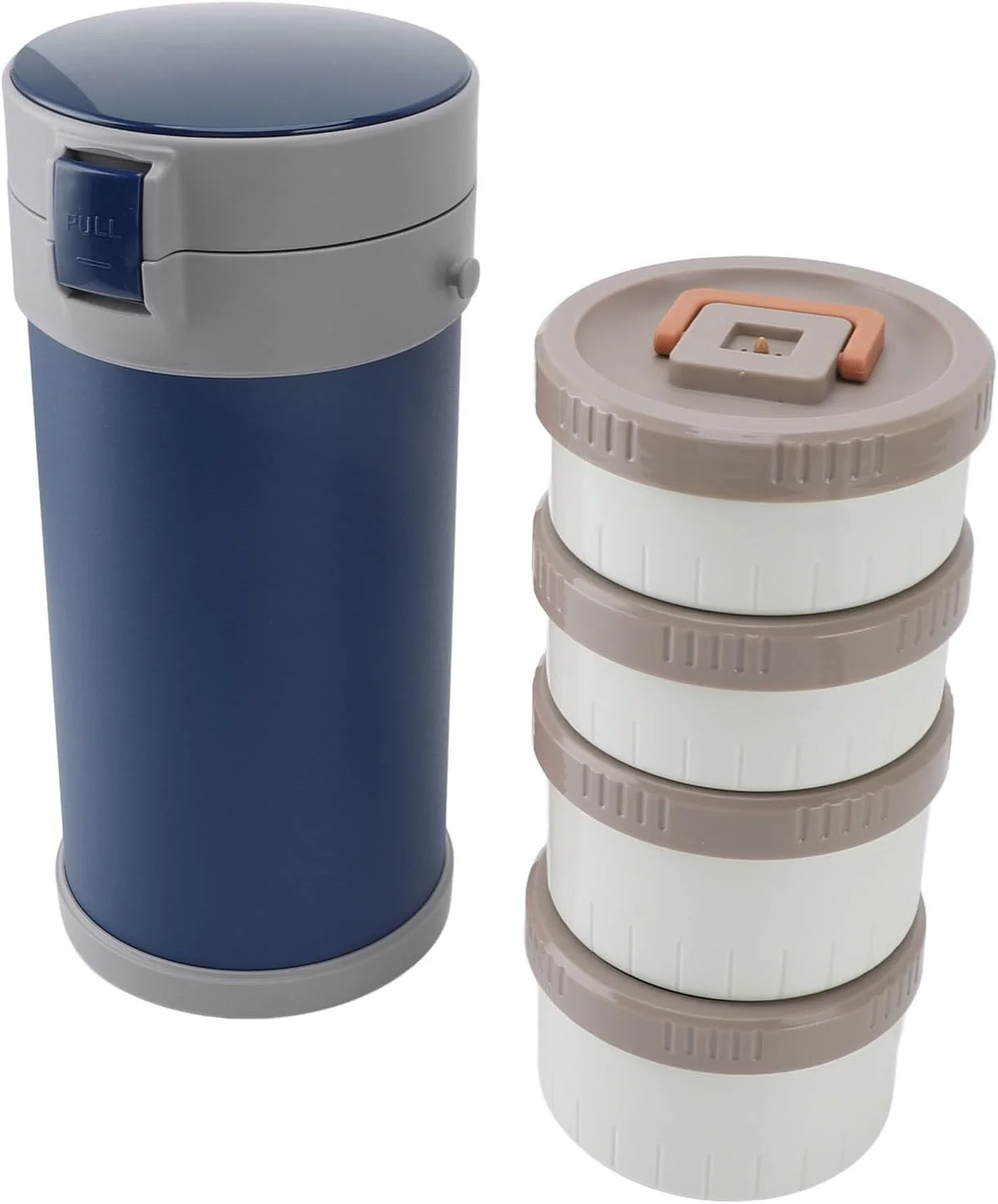 TOPINCN 2.9L Stackable Insulated Box 304 Stainless Steel