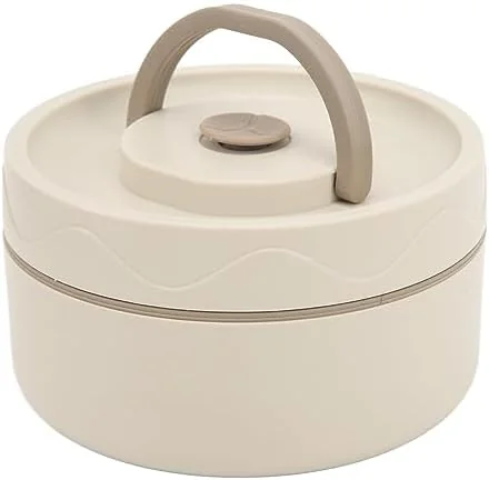 TOPINCN 440ml Food Warm Lunch Container, Stainless Steel