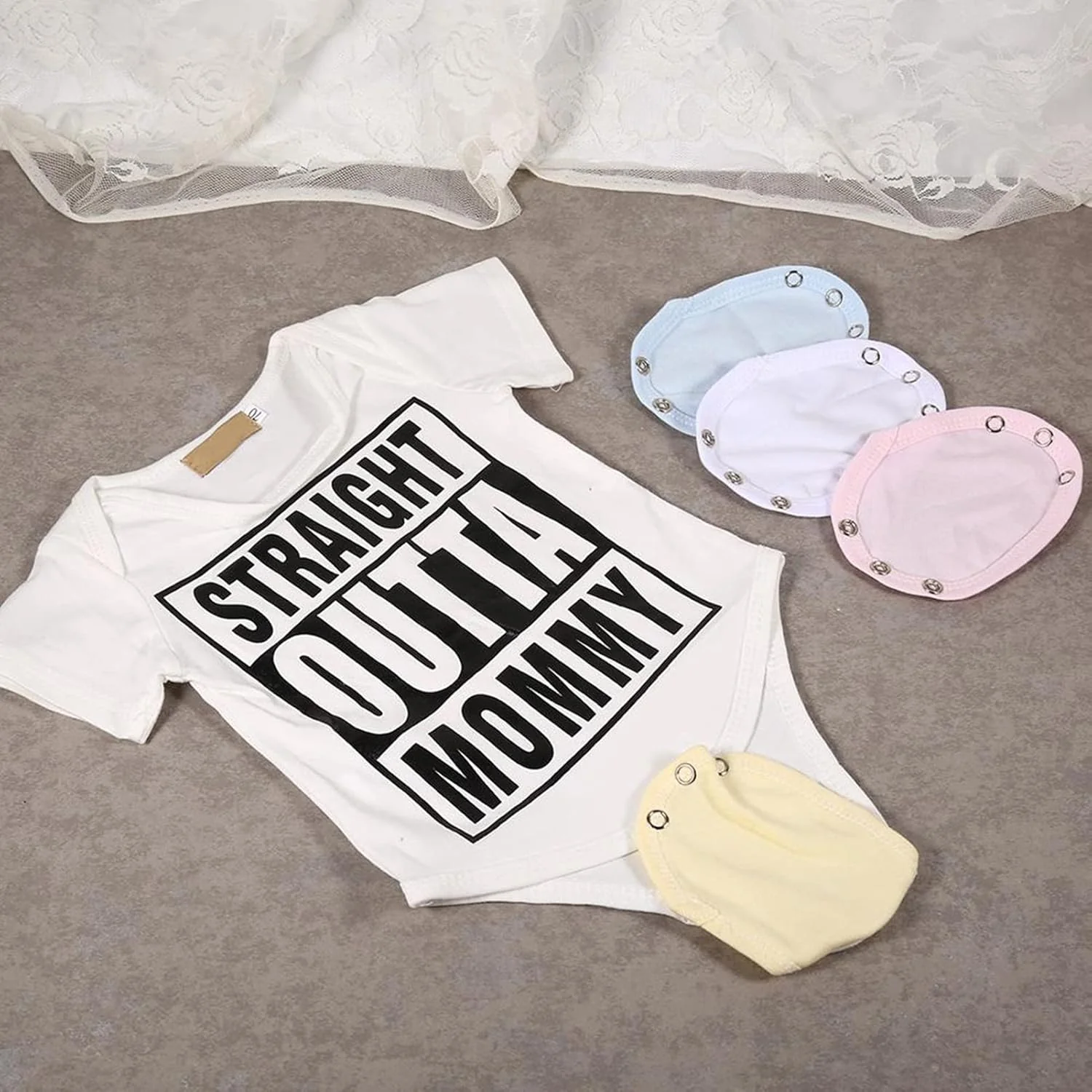 TOPINCN 5PCS Baby Jumpsuit Extender Onesie Extenders Cotton