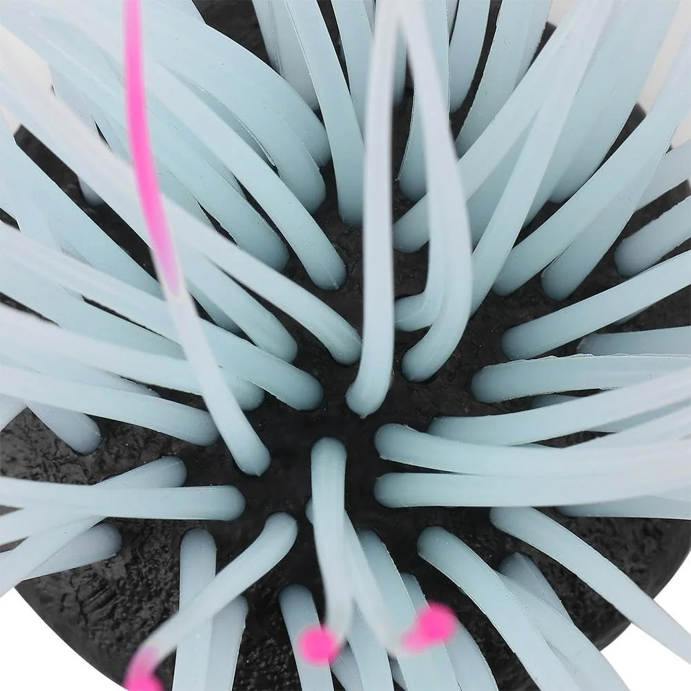 TOPINCN Aquarium Artificial Fluorescent Coral, Fish Night Light