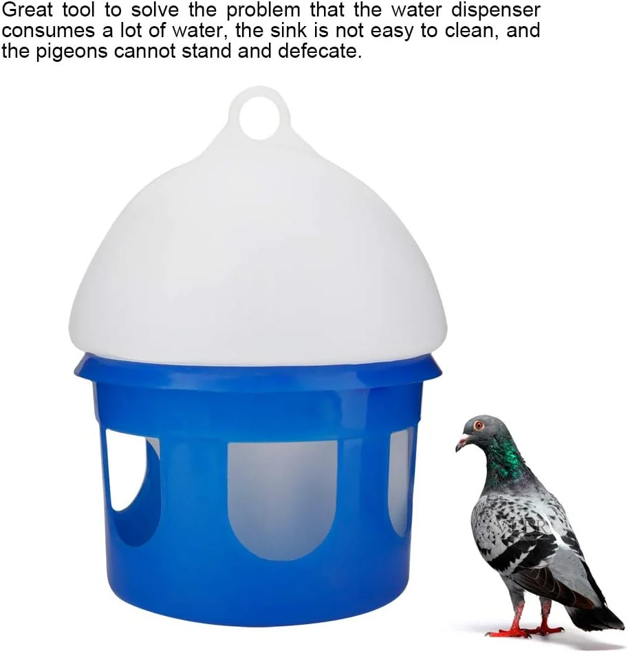TOPINCN Automatic Bird Feeder and Water Dispenser, Large Capacity