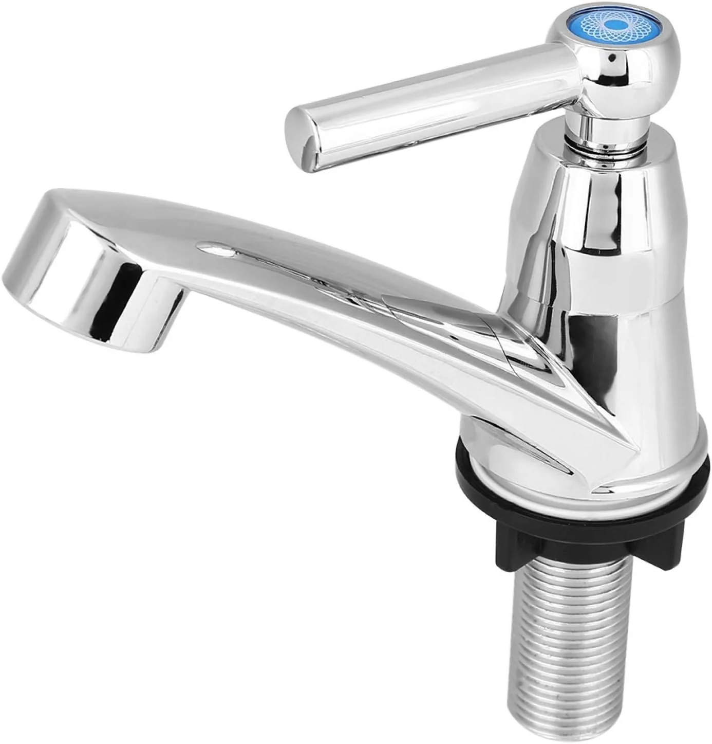 TOPINCN Basin Single Cold Faucet ABS Plastic Water Tap