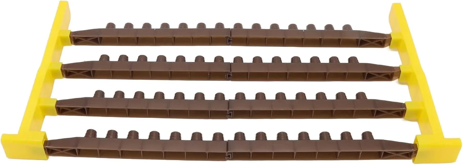 TOPINCN Beekeeping Queen Cell Cup Holder Frame Bar