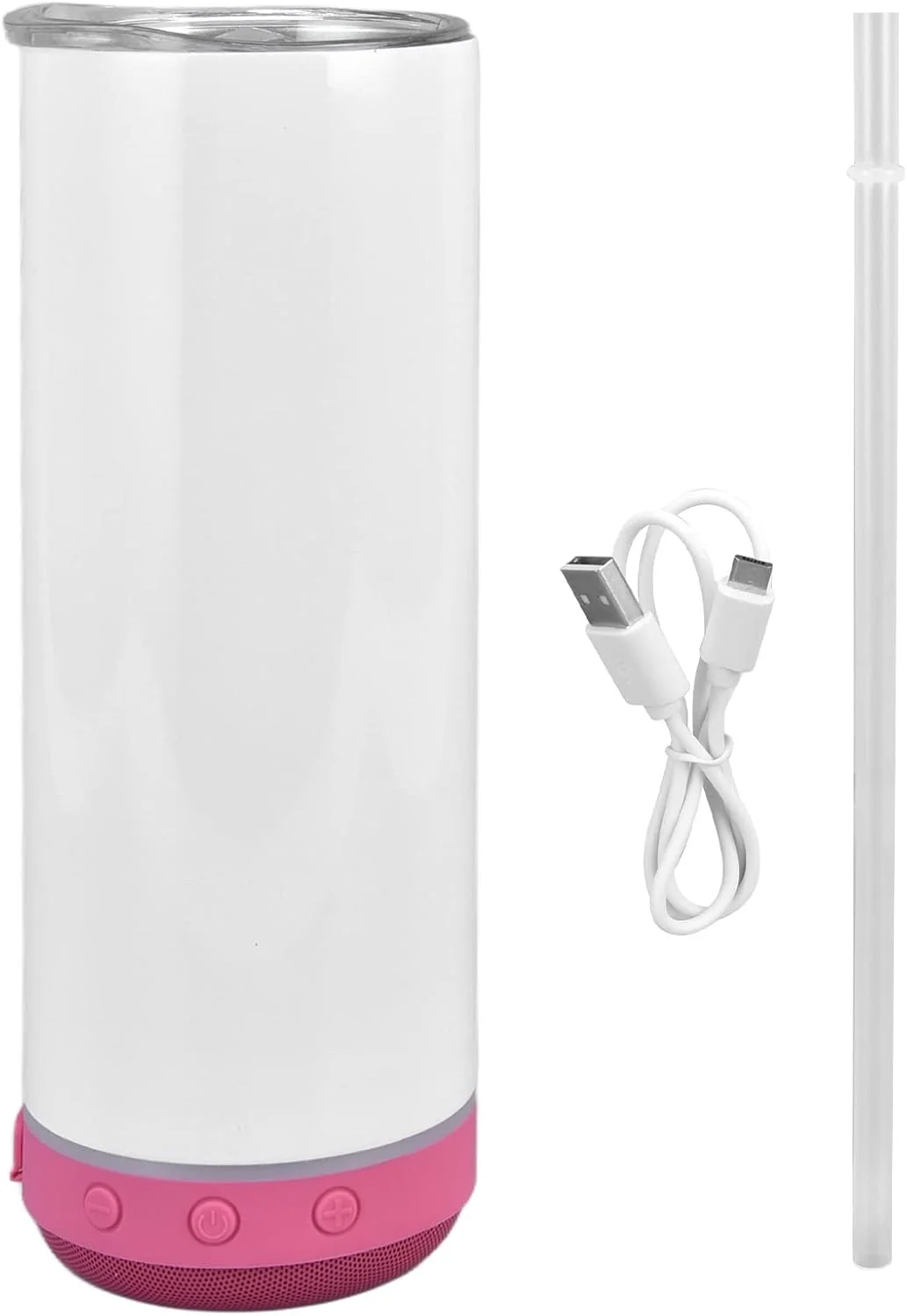 TOPINCN Bluetooth Speaker Cup 20Oz 600Ml Insulation Cup