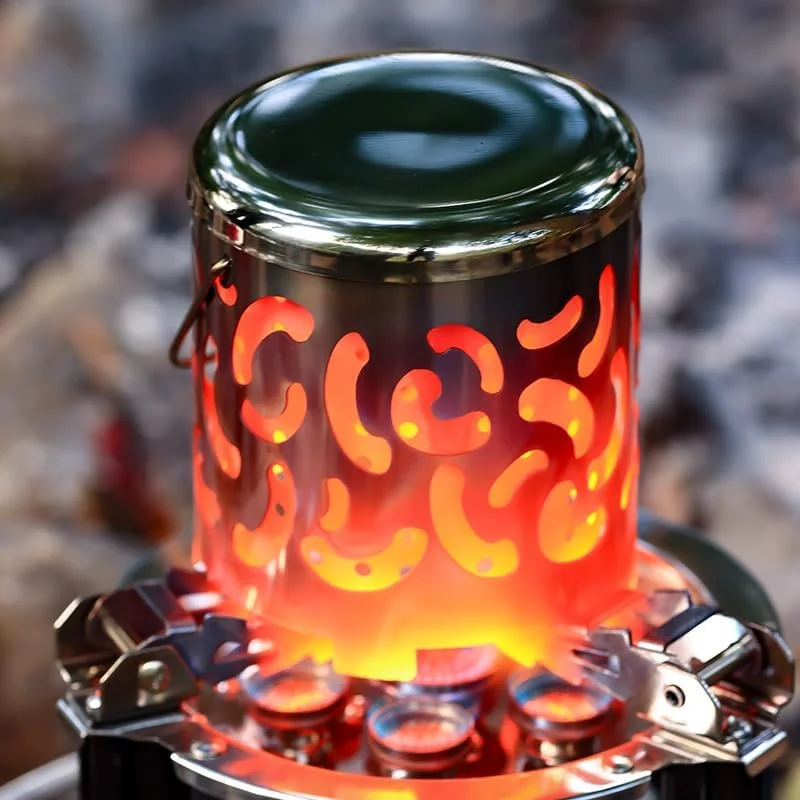 TOPINCN Camping Heater, High Temperature Camping Heating Cover Portable