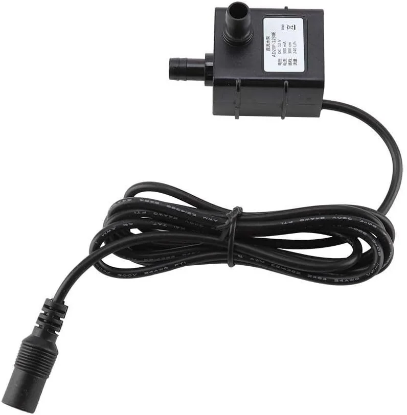 TOPINCN DC12V 240L/H Ultra Quiet Solar Pump Fountain Micro