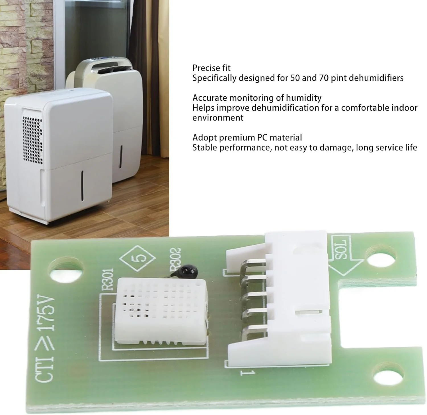 TOPINCN Dehumidifier Humidity Sensor Fits 50 and 70