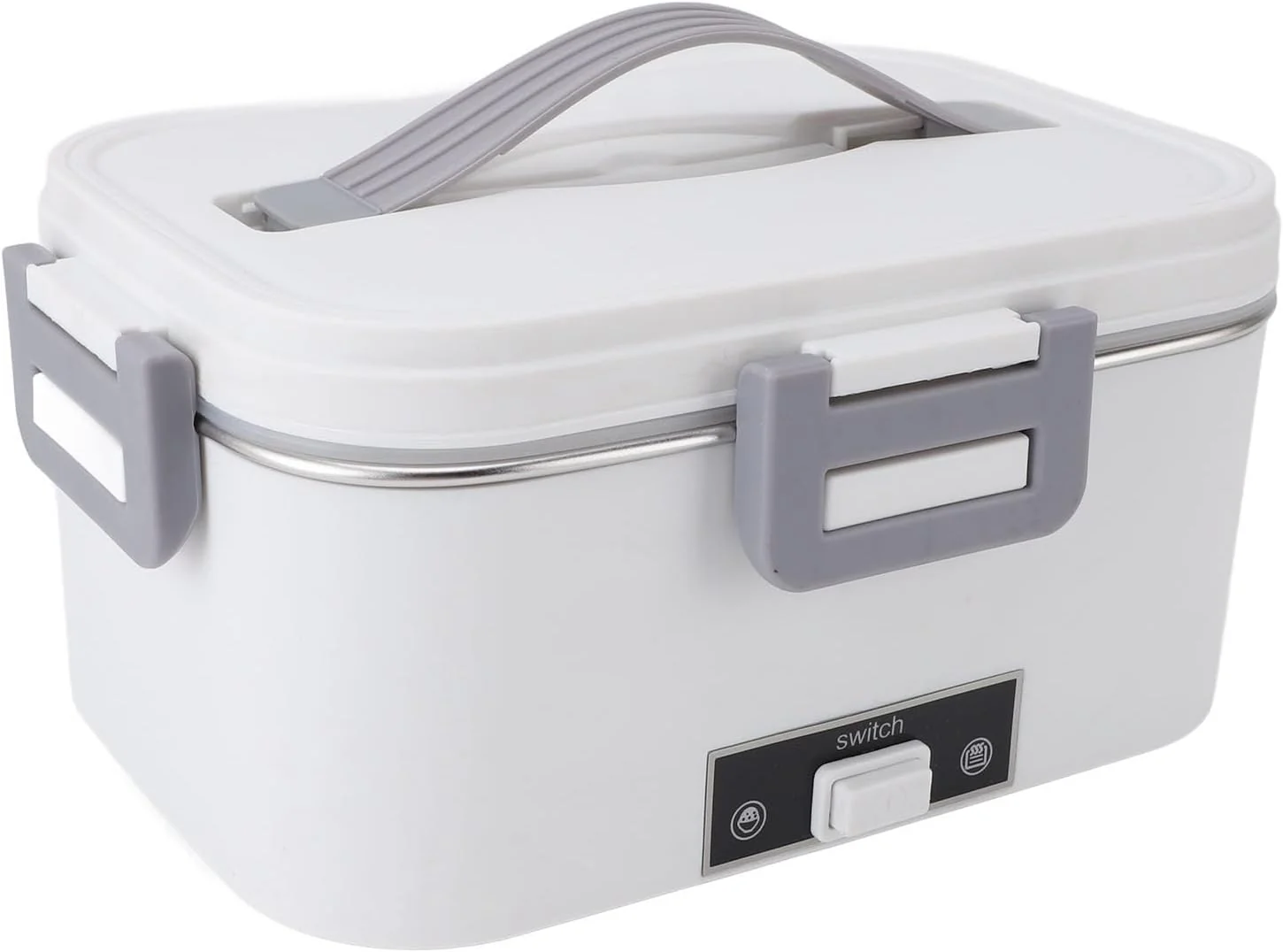 TOPINCN Electric Lunch Box for Adults, 1.8L Heated