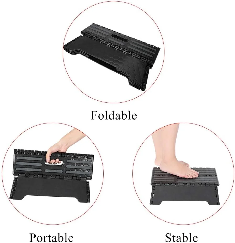 TOPINCN Folding Step Stool The Lightweight Step Stool