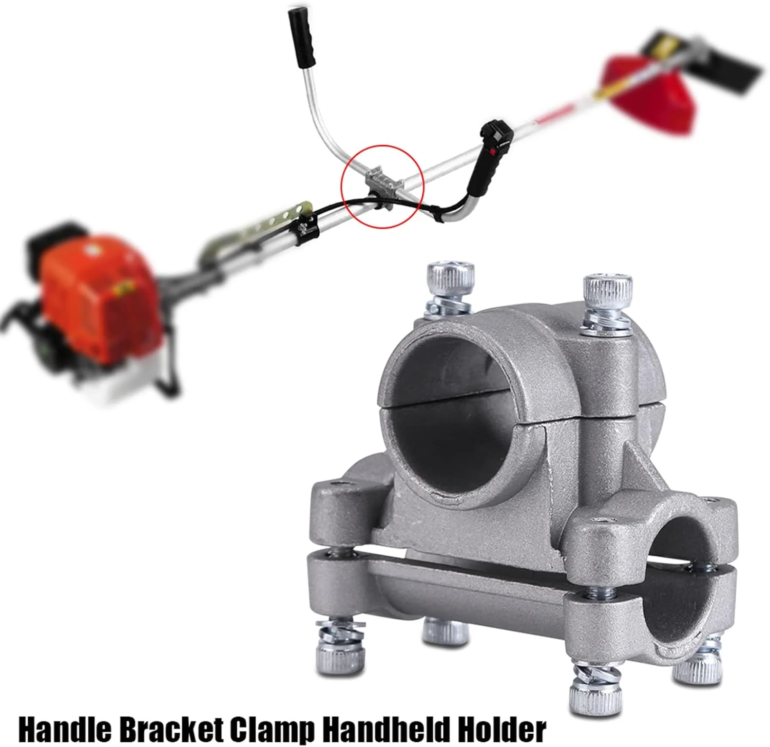 TOPINCN Handle Bracket Clamp for Grass Trimmer Brush