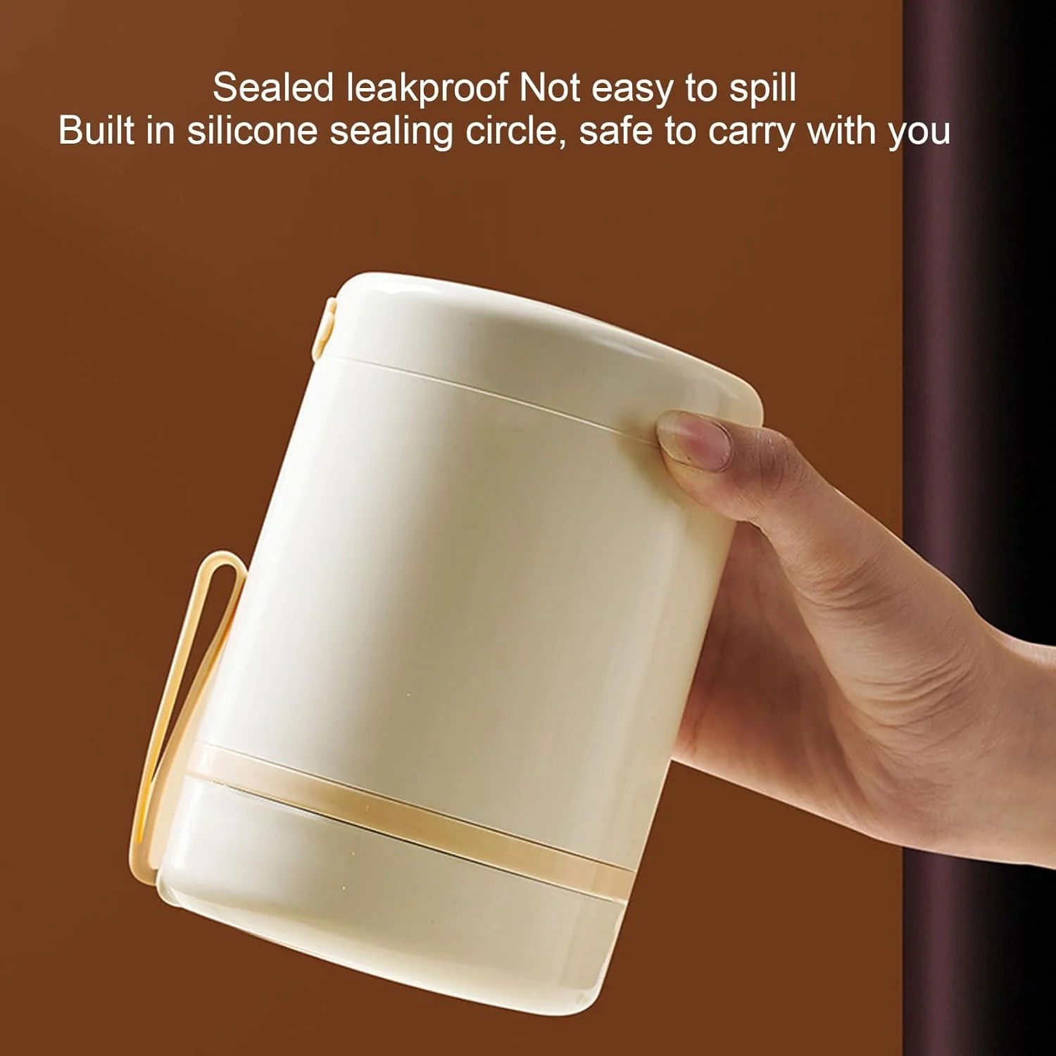 TOPINCN Heated Lunch Box, Stainless Steel 304 Electric