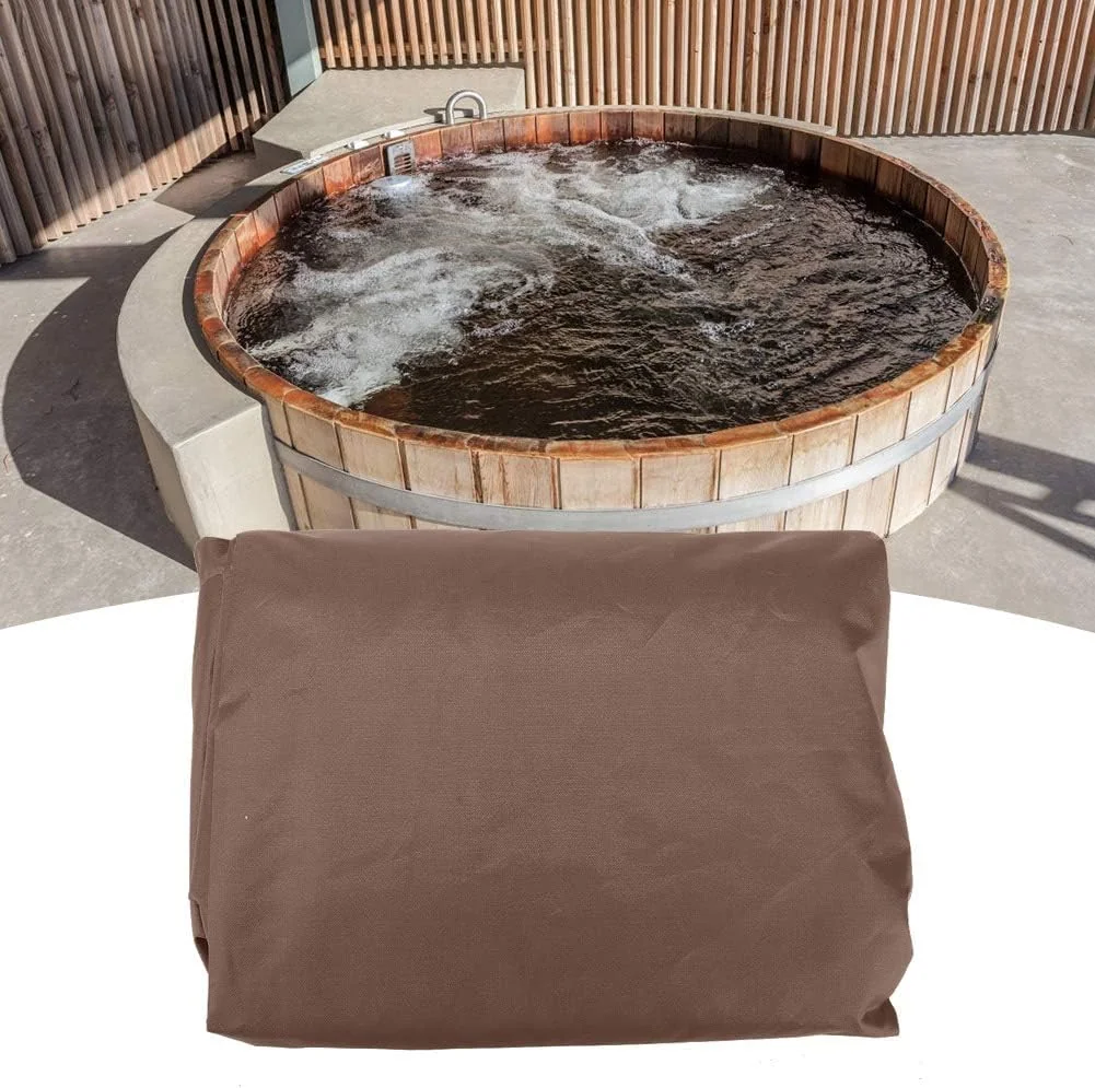 TOPINCN Hot Tub Cover Waterproof SPA Hard Cover