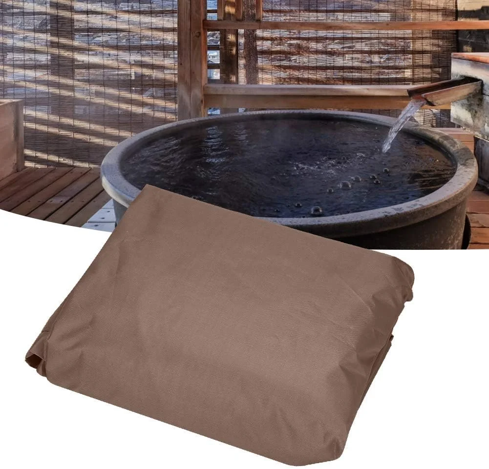TOPINCN Hot Tub Cover Waterproof SPA Hard Cover