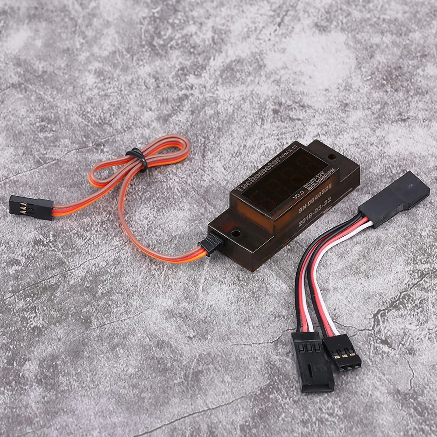 TOPINCN Ignition Tachometer Mini Revolutions Meter for RC