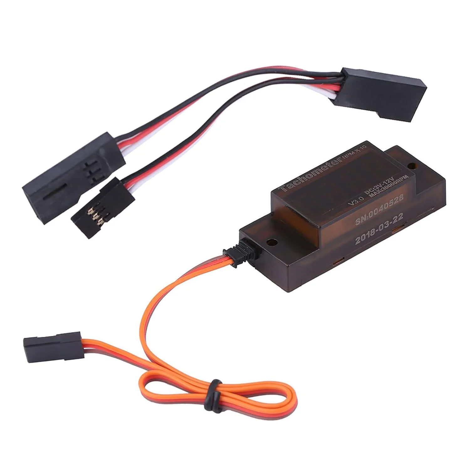 TOPINCN Ignition Tachometer Mini Revolutions Meter for RC