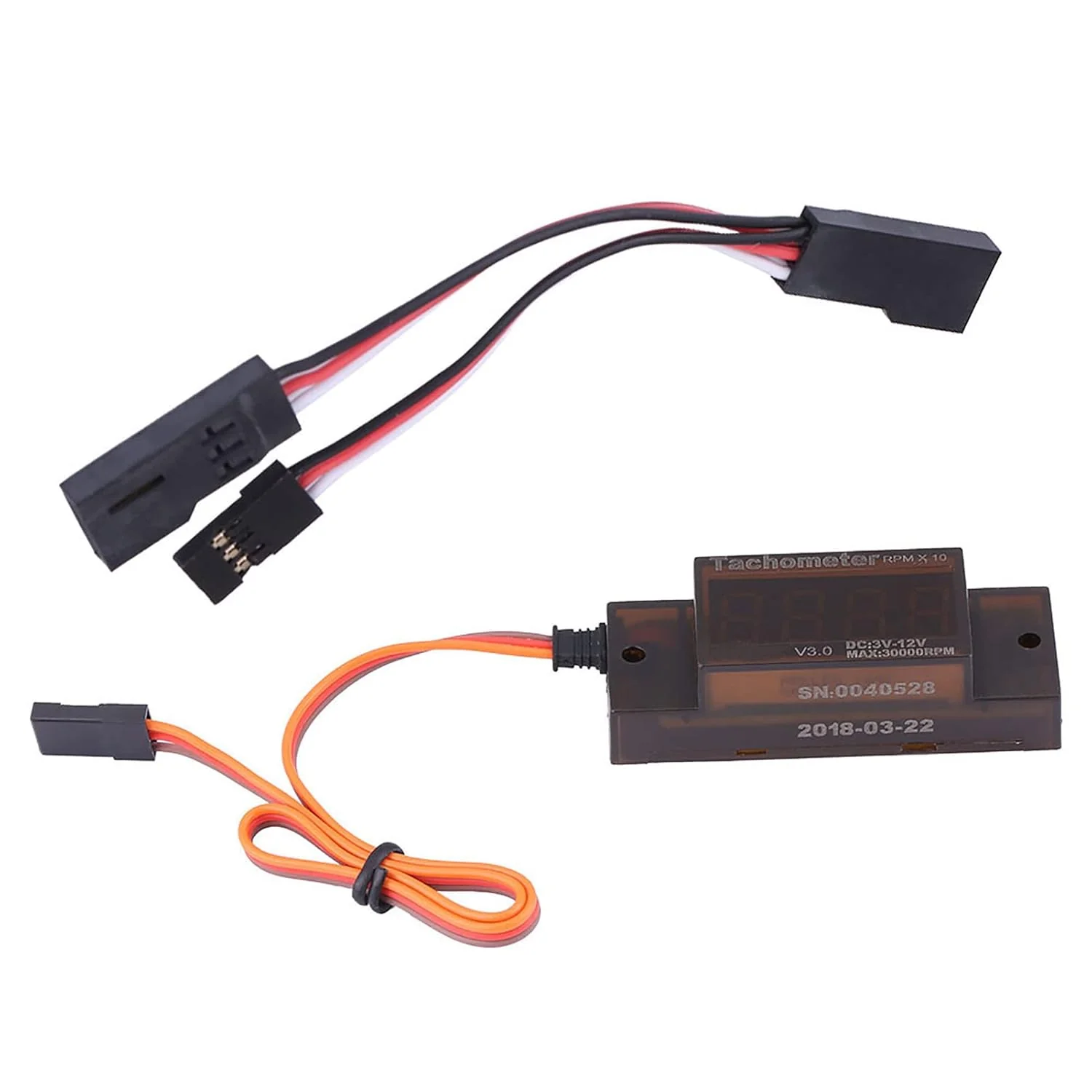 TOPINCN Ignition Tachometer Mini Revolutions Meter for RC