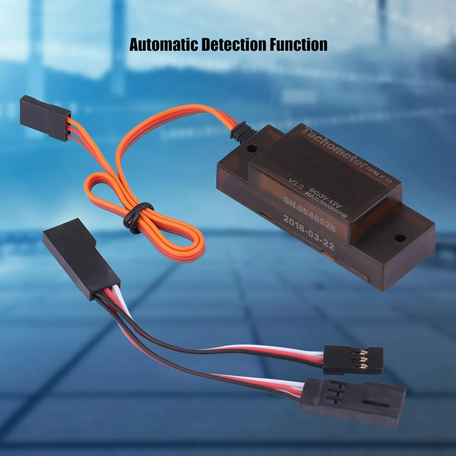 TOPINCN Ignition Tachometer Mini Revolutions Meter for RC