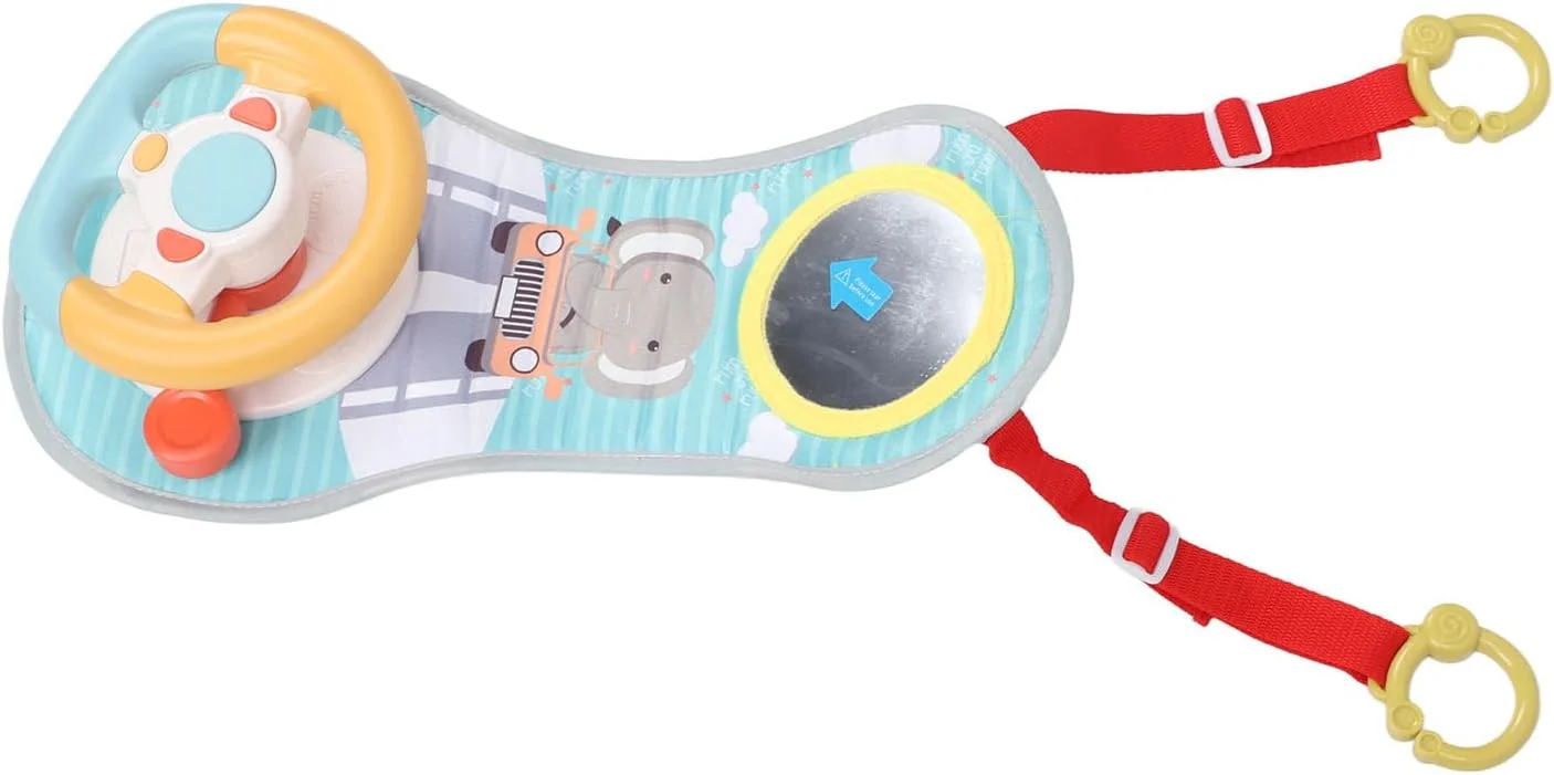 TOPINCN Infant Steering Wheel Toy Car Wheel Baby