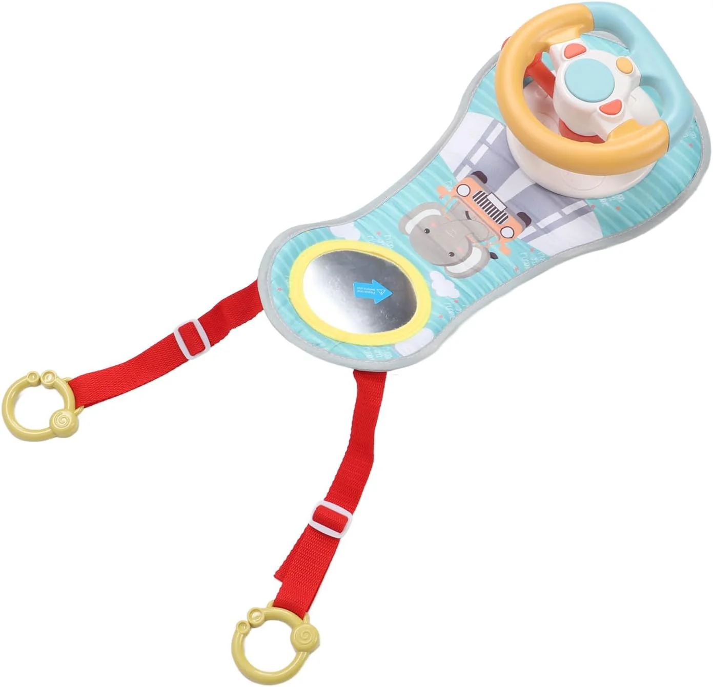 TOPINCN Infant Steering Wheel Toy Car Wheel Baby