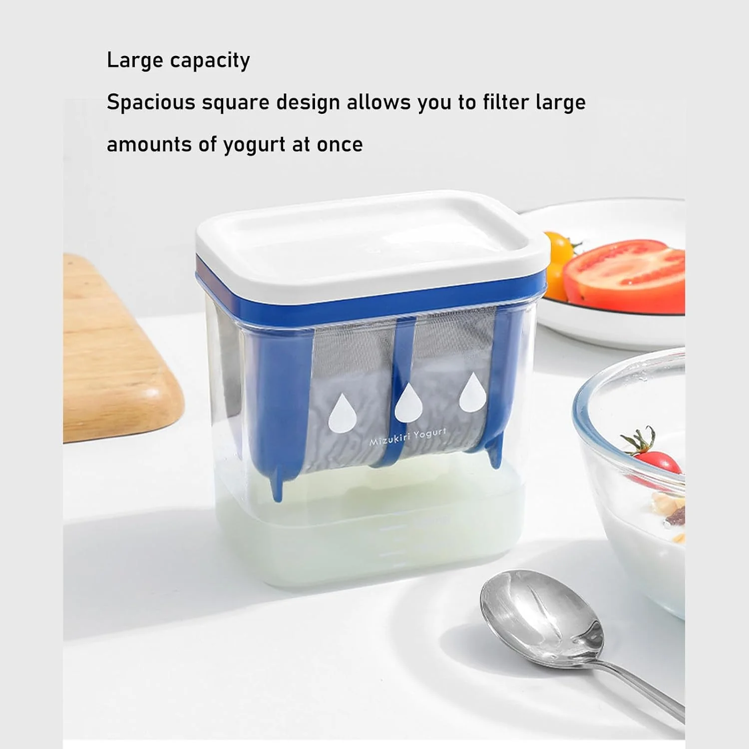 TOPINCN Large Capacity Yogurt Filter, Yogurt Filter, Efficient