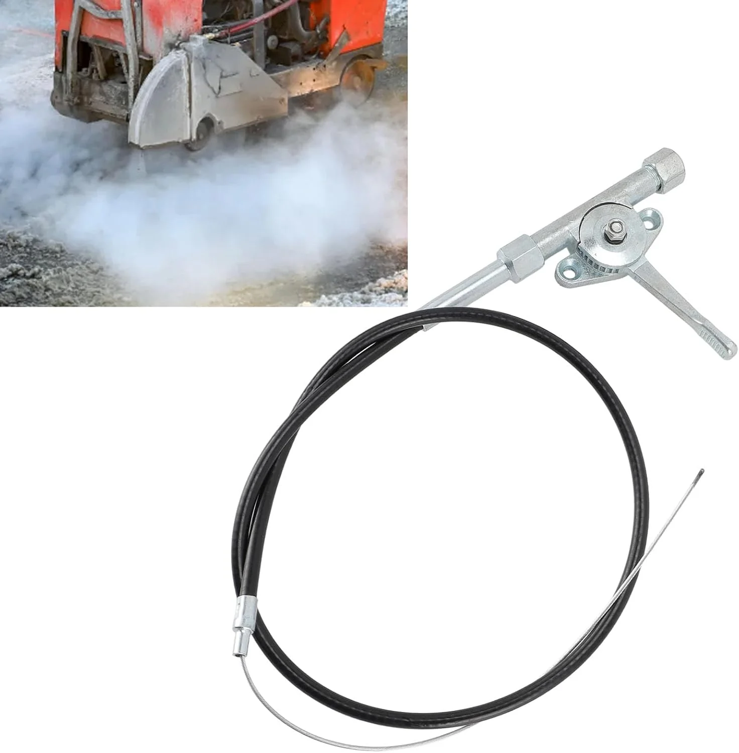 TOPINCN Lawn Mower Throttle Cable for 56035-046 Steel