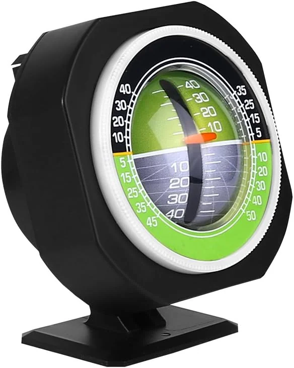TOPINCN LED Car Inclinometer, Outdoor Slope Meter Tilt