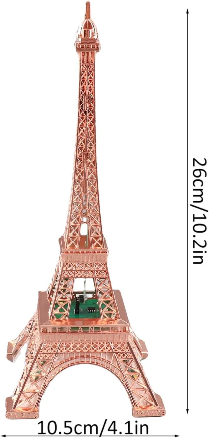 TOPINCN LED Light Up Eiffel Tower Night Light