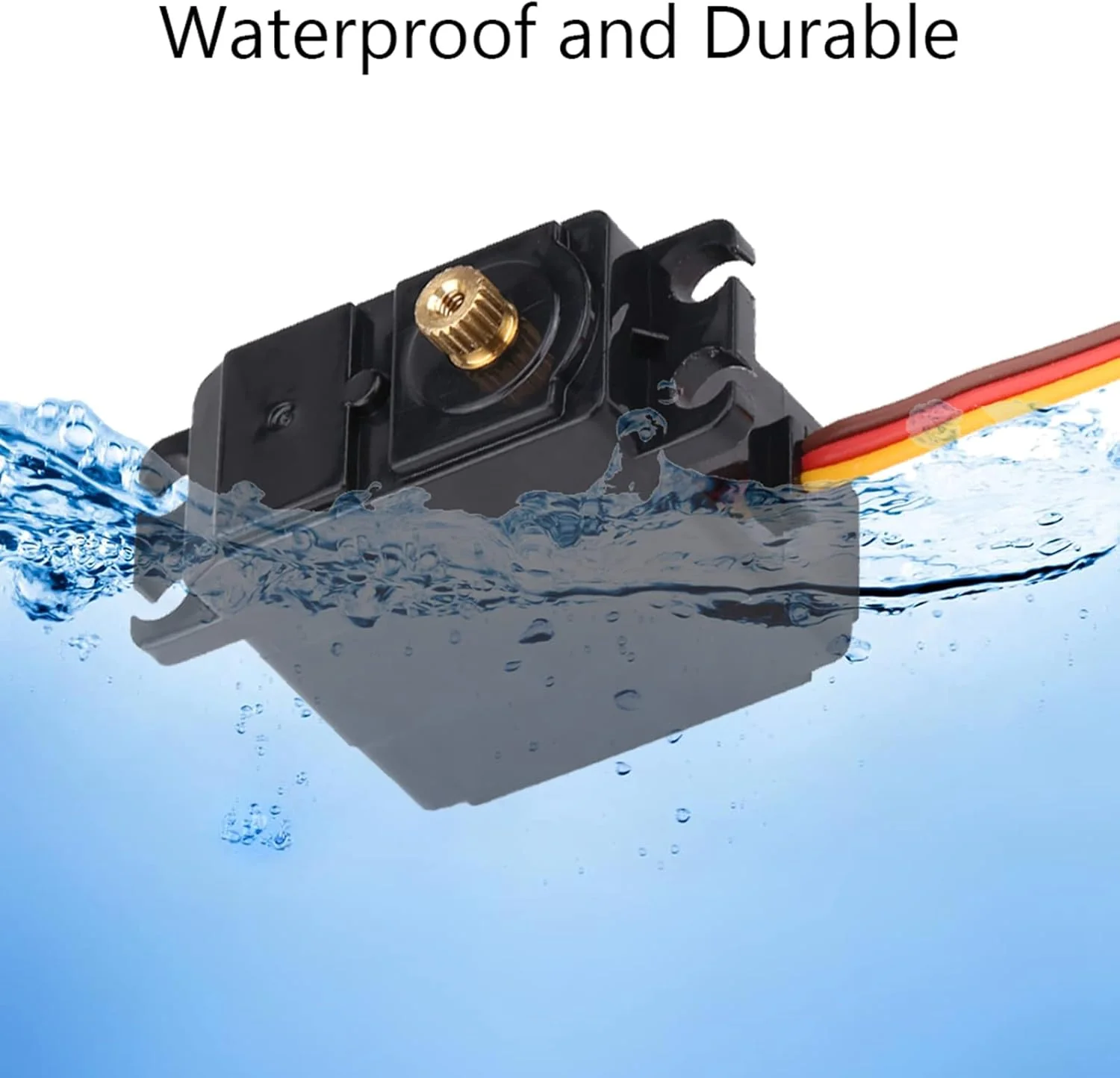 TOPINCN Metal Gear Servo, Easy Install Plastic Shell RC