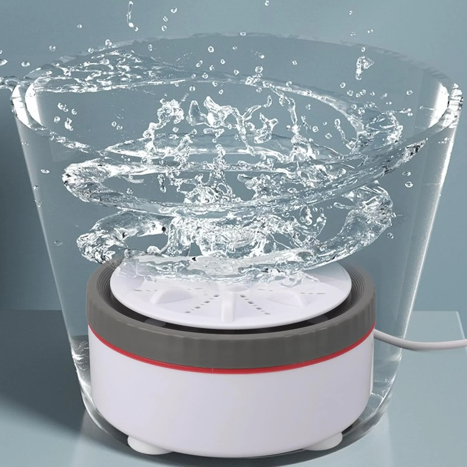TOPINCN Mini Turbo Washing Machine, Portable Turbo Washing