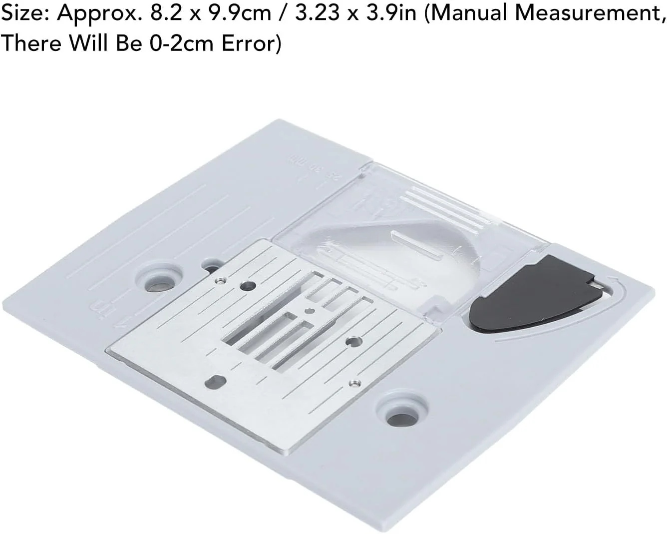 TOPINCN Needle Plate for Sewing Machines, Straight Stitch Needle