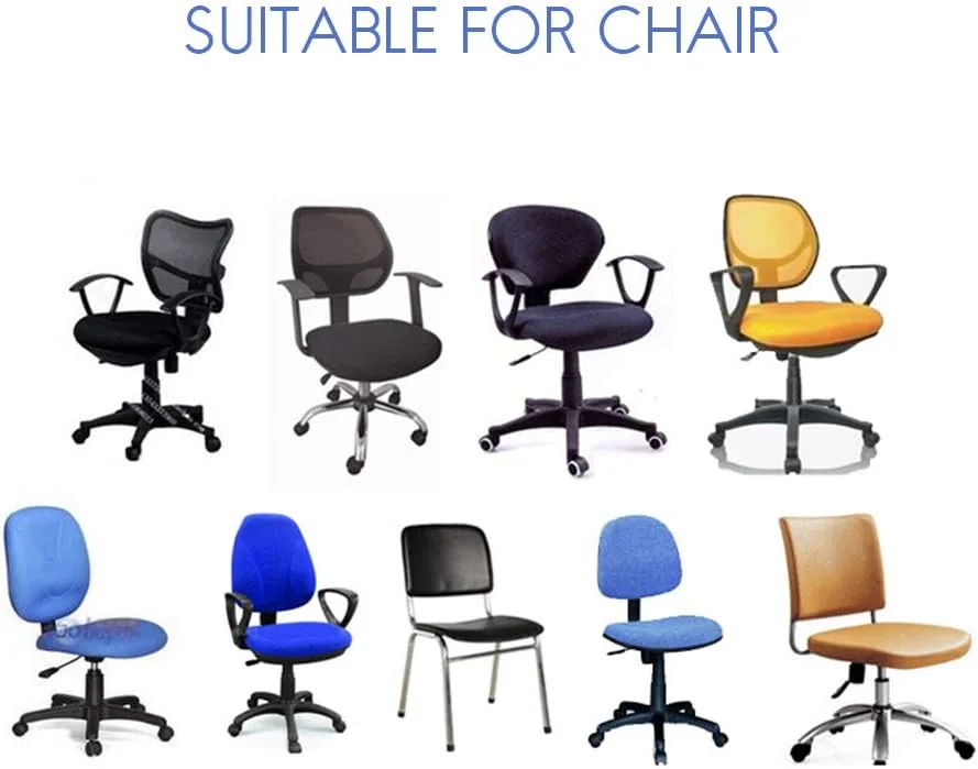 TOPINCN Office Computer Chair Covers, Split Stretchable Seat