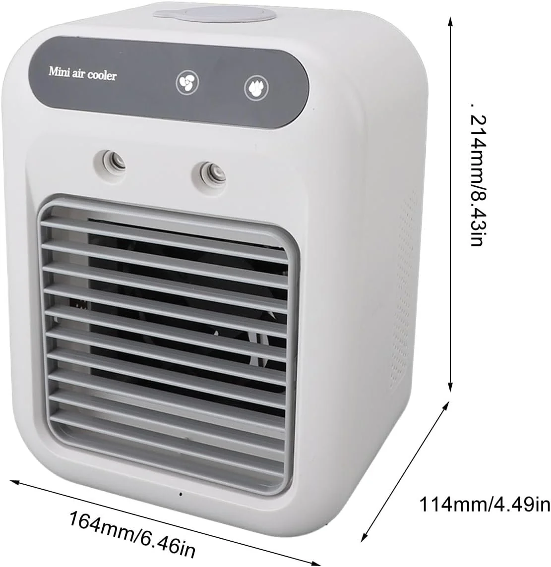 TOPINCN Portable Air Conditioners, Mobile Mini Evaporative Air Cooler