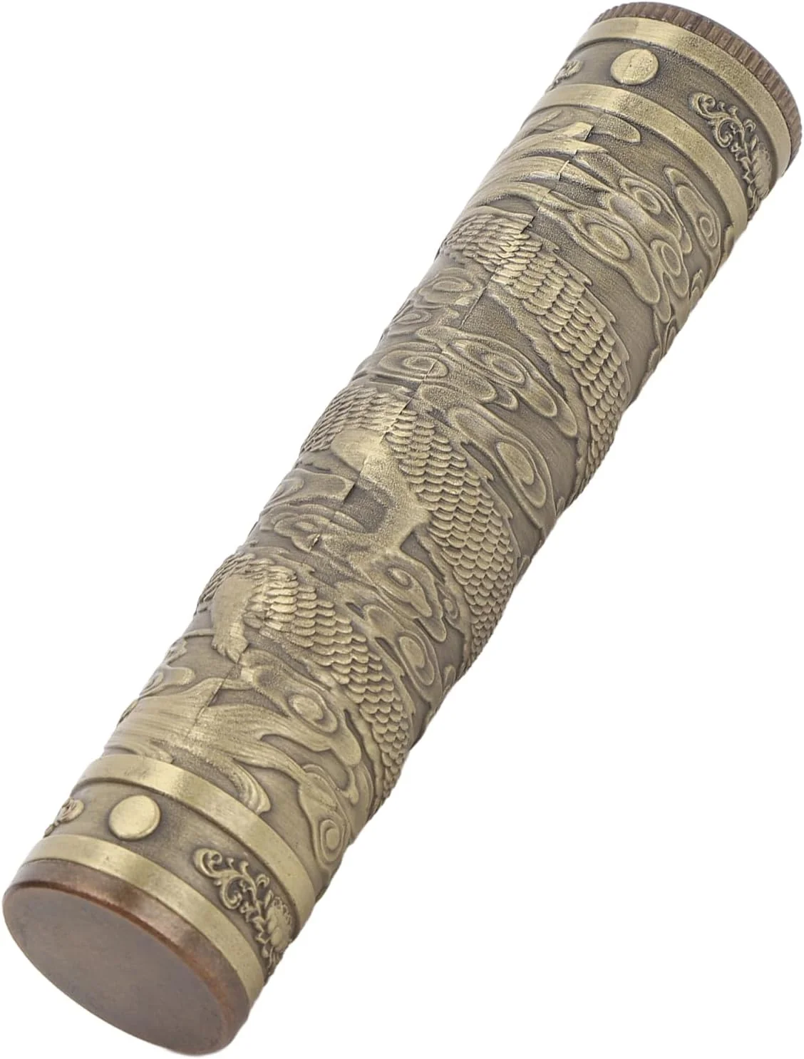 TOPINCN Portable Metal Tube Container, Metal Tube Container