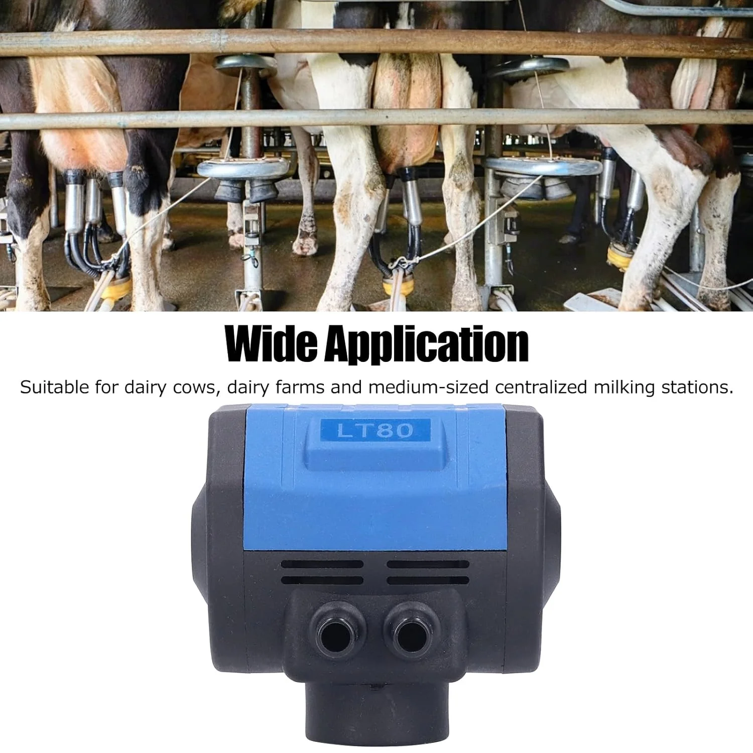 TOPINCN Pulsator Milking Machine Goat Dairy Accessories Cow