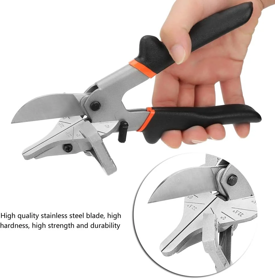 TOPINCN PVC Trunking Tube Multi Angle Miter Gasket