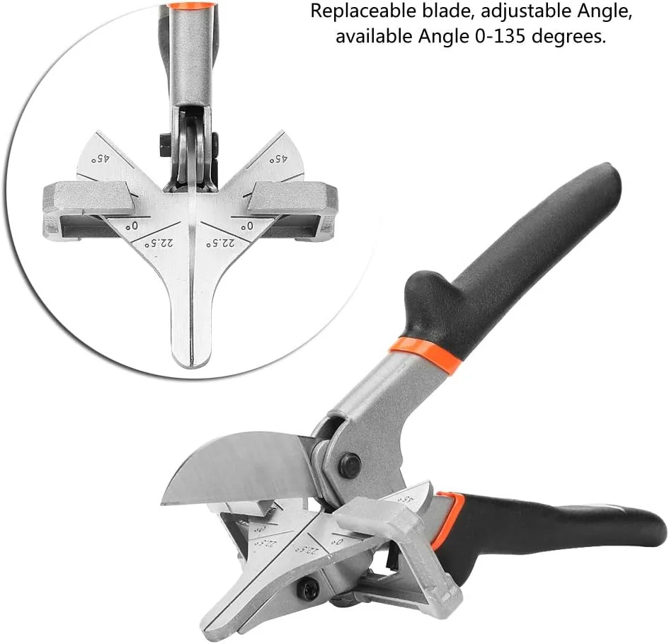 TOPINCN PVC Trunking Tube Multi Angle Miter Gasket