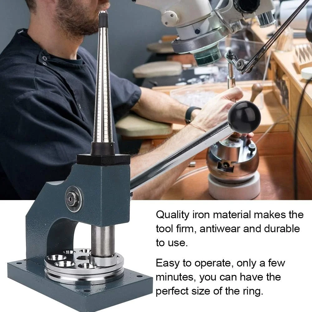 TOPINCN Ring Stretcher and Reducer Tool, Iron Construction, 16