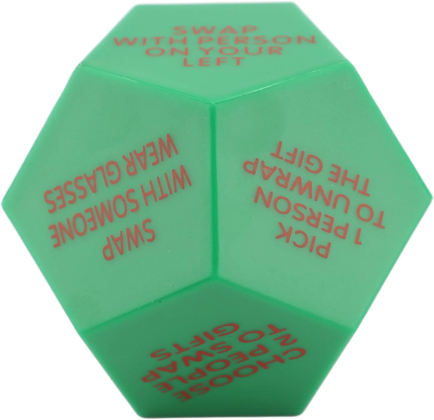 TOPINCN Santa Swap Present Exchange Dice, 12 Different