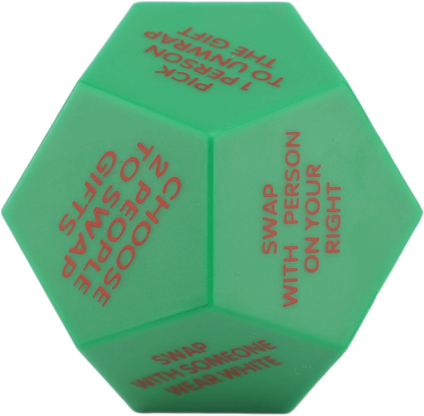 TOPINCN Santa Swap Present Exchange Dice, 12 Different