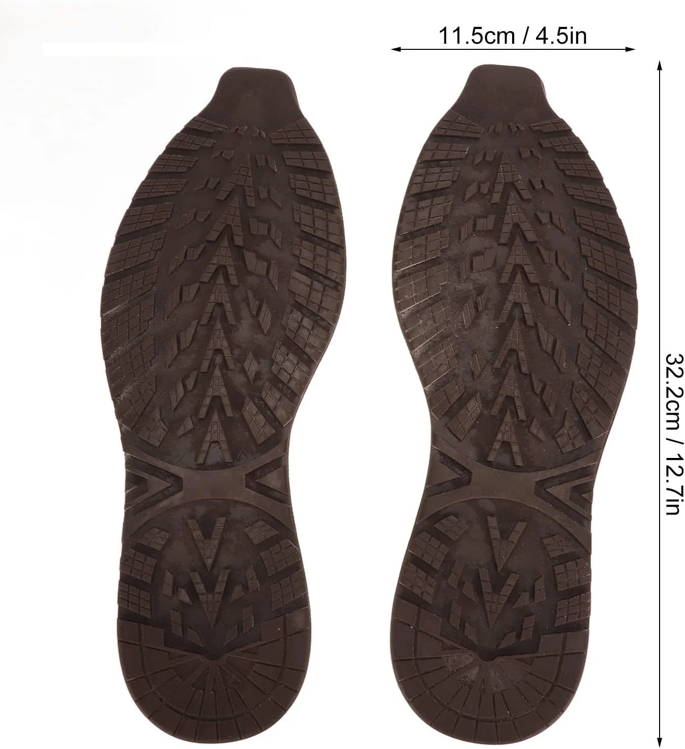 TOPINCN Shoe Sole Repair Rubber, Skid DIY Shoe Bottom