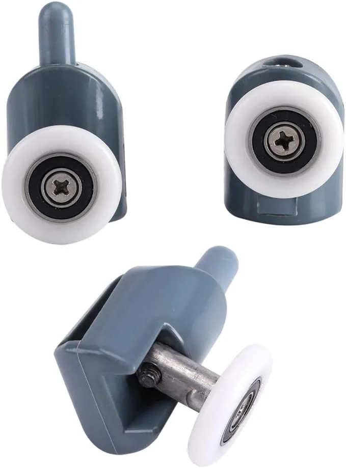 TOPINCN Shower Door Rollers TOPINCN Twin Bottom Top Pulleys
