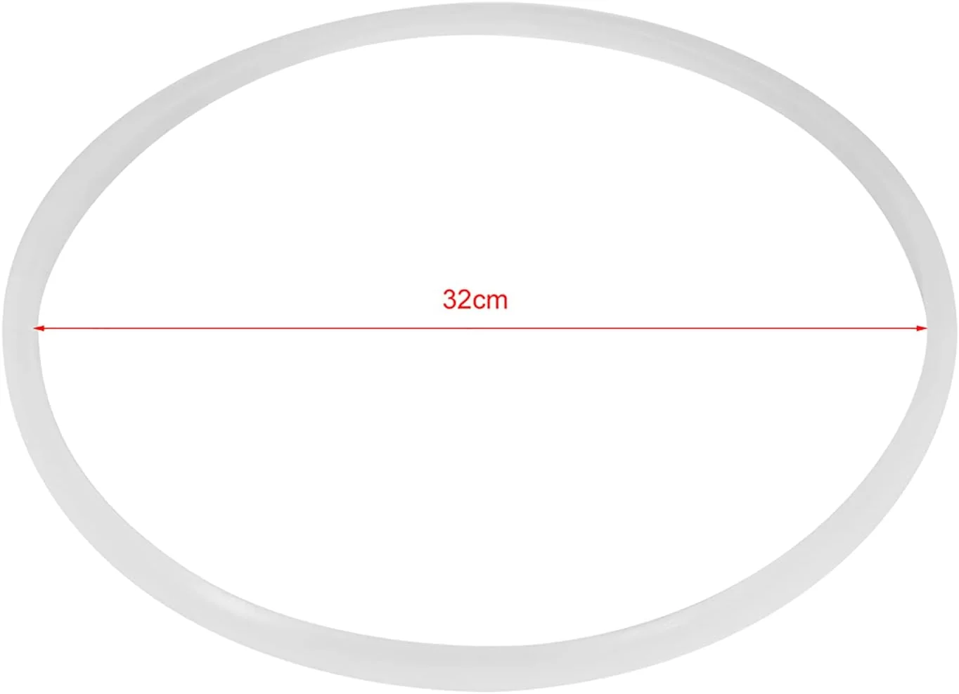 TOPINCN Silicone Sealing for Pot, Replacement Clear Silicone