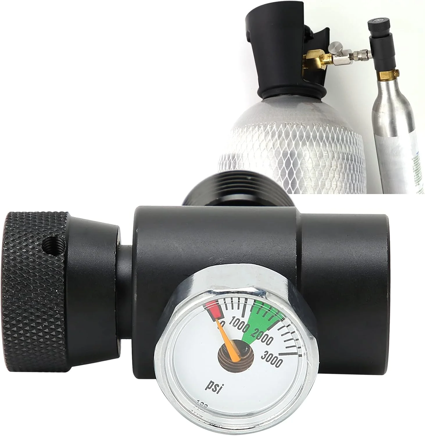 TOPINCN Soda Valve Adapter Tr21 Refill Station Co2