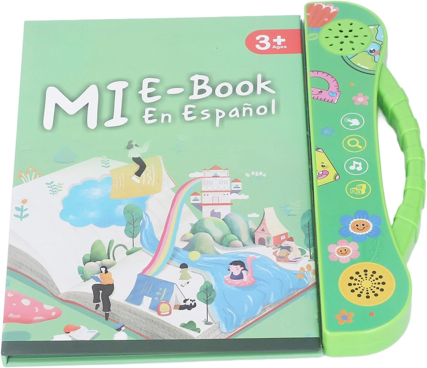 TOPINCN Spanish Talking Learning Book for Kids, Interactive